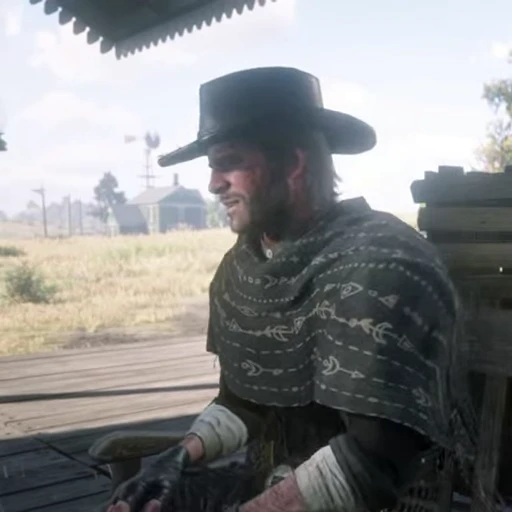 🪙 Стикер «Arthur Morgan» для Telegram