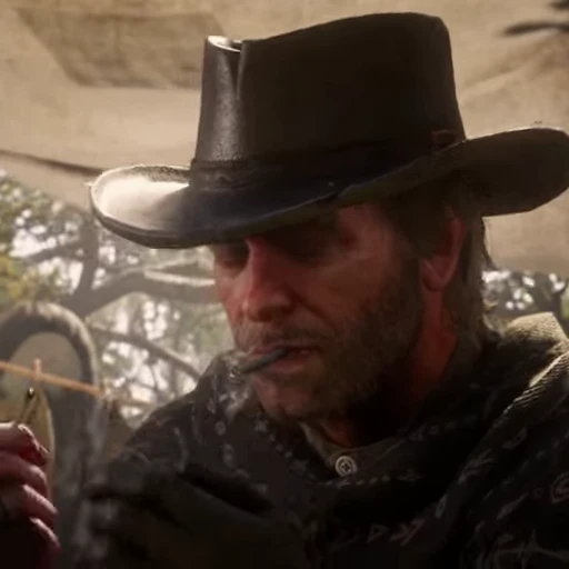 🪙 Стикер «Arthur Morgan» для Telegram