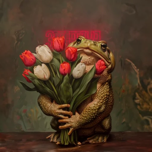 🌷 Стикер «frogs» для Telegram