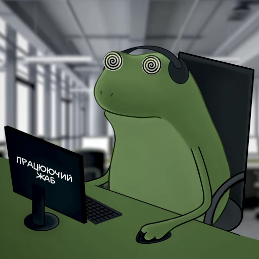 🚀 Стикер «frogs» для Telegram