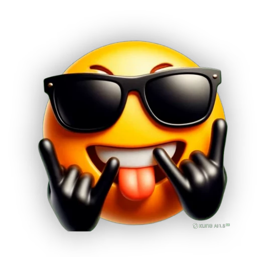 🤘 Стикер «Нейро смайлики» для Telegram