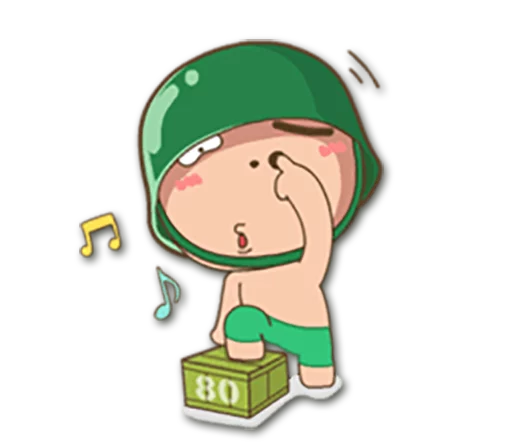 😜 Стикер «Artillery Man /» для Telegram