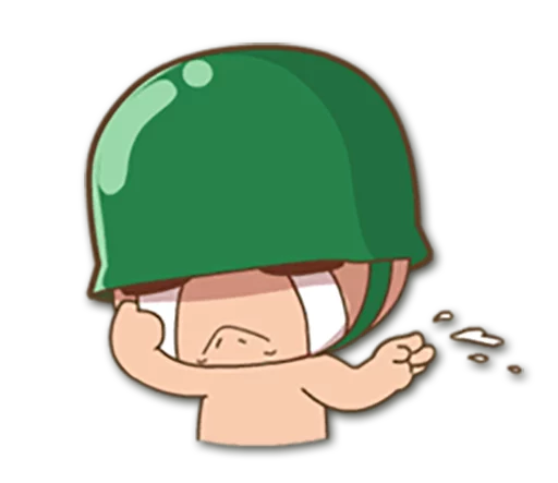 😢 Стикер «Artillery Man /» для Telegram