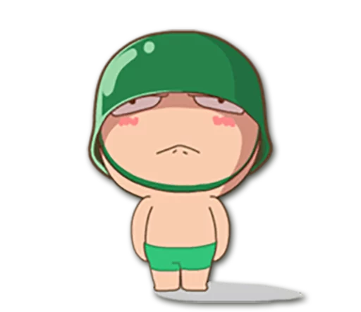 😟 Стикер «Artillery Man /» для Telegram