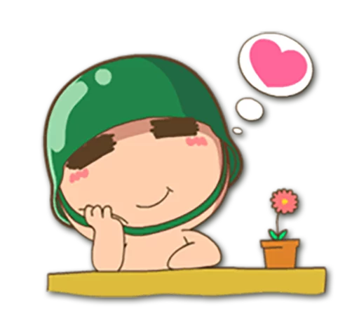 ❤ Стикер «Artillery Man /» для Telegram