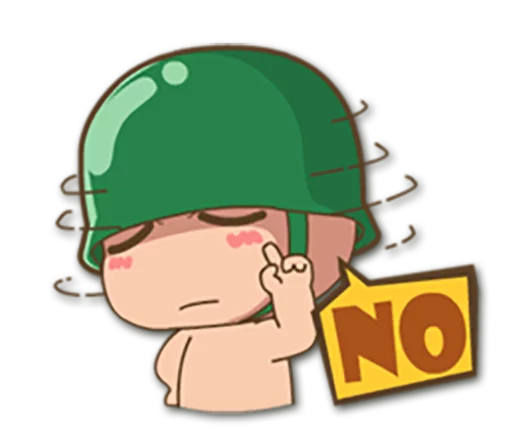 🙅 Стикер «Artillery Man /» для Telegram