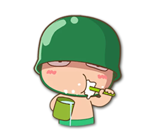 👅 Стикер «Artillery Man /» для Telegram