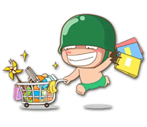 👜 Стикер «Artillery Man /» для Telegram