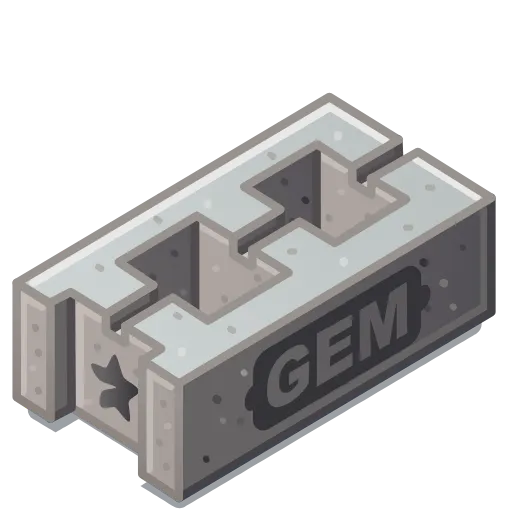 Стикер 57 Artisan Brick