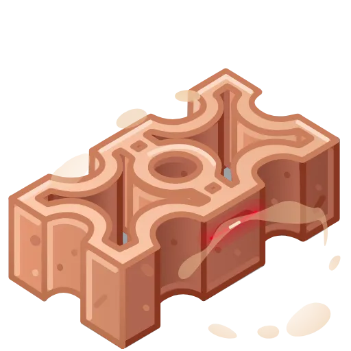 Стикер 59 Artisan Brick
