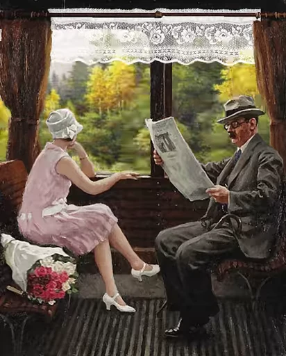 🚃 Стикер «Art n.3» для Telegram