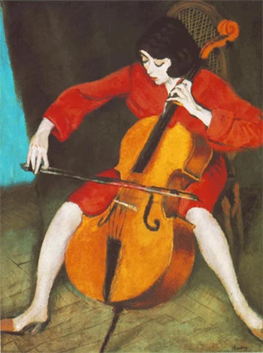 🎻 Стикер «Art n.3» для Telegram
