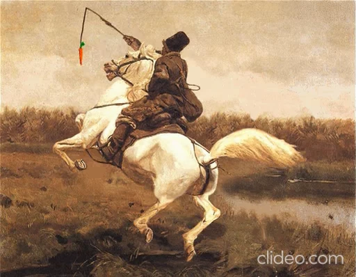 🐎 Стикер «Art n.3» для Telegram