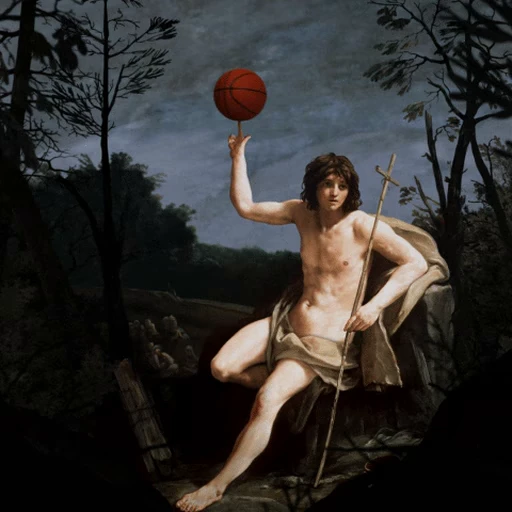 🏀 Стикер «Art n.3» для Telegram
