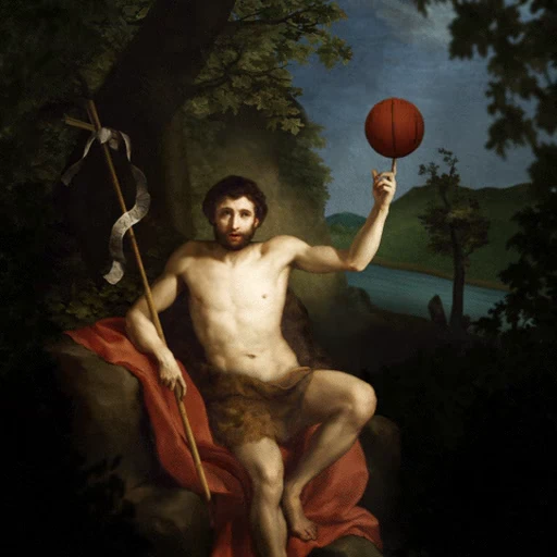 🏀 Стикер «Art n.3» для Telegram