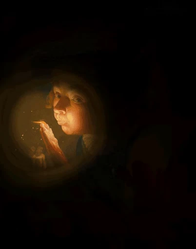 🕯 Стикер «Art n.4» для Telegram