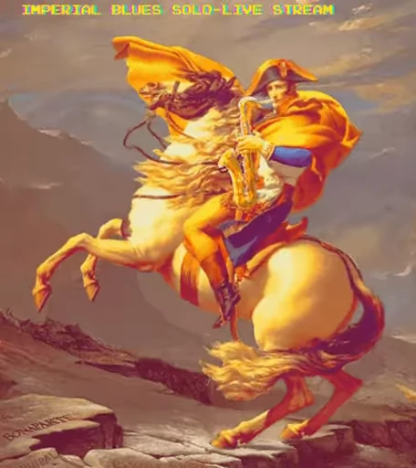 🎷 Стикер «Art n.4» для Telegram