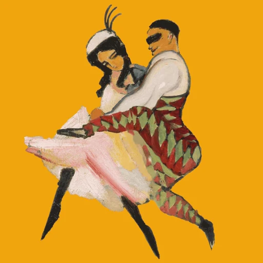 💃 Стикер «Art n.4» для Telegram