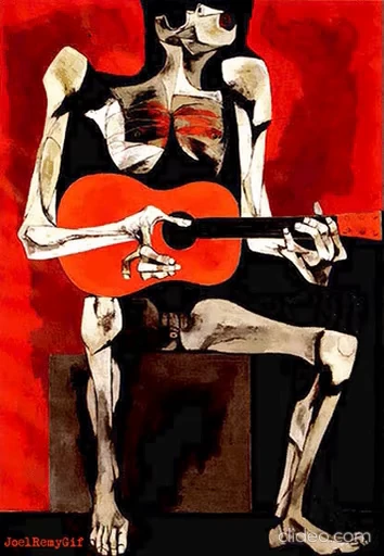 🎸 Стикер «Art n.4» для Telegram