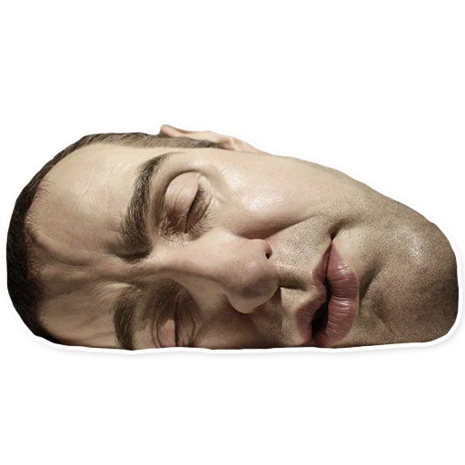 😴 Стикер «Искусство? больше работ в» для Telegram