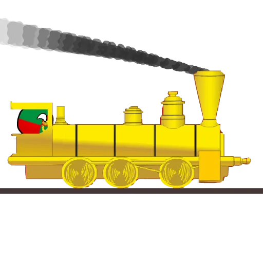 🚂 Стикер «Art&;s Countryballs» для Telegram