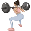 🏋‍♀️ Эмодзи «Art small» для Telegram