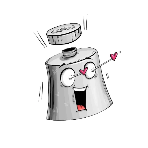 😍 Стикер «Тюбики» для Telegram