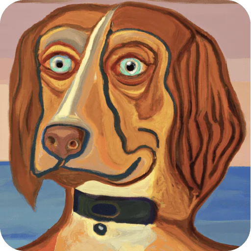 👀 Стикер «AI x Gauguin style» для Telegram
