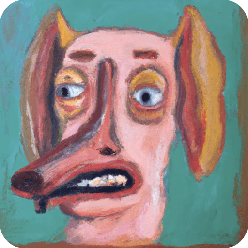 😬 Стикер «AI x Gauguin style» для Telegram