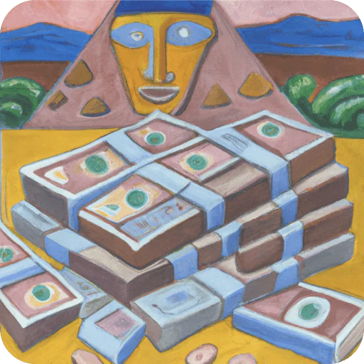 💶 Стикер «AI x Gauguin style» для Telegram