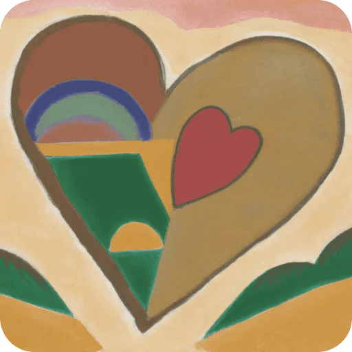 💛 Стикер «AI x Gauguin style» для Telegram