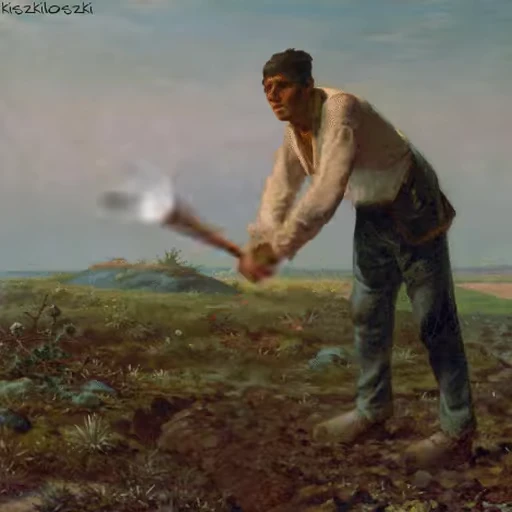 🏌 Стикер «Art n.2» для Telegram