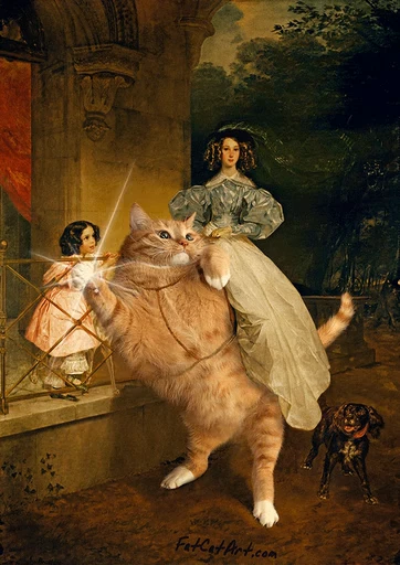 🐈 Стикер «Art n.2» для Telegram