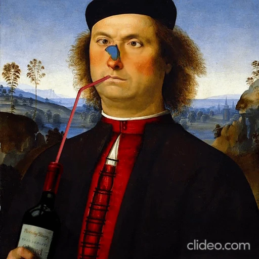 🍷 Стикер «Art n.2» для Telegram