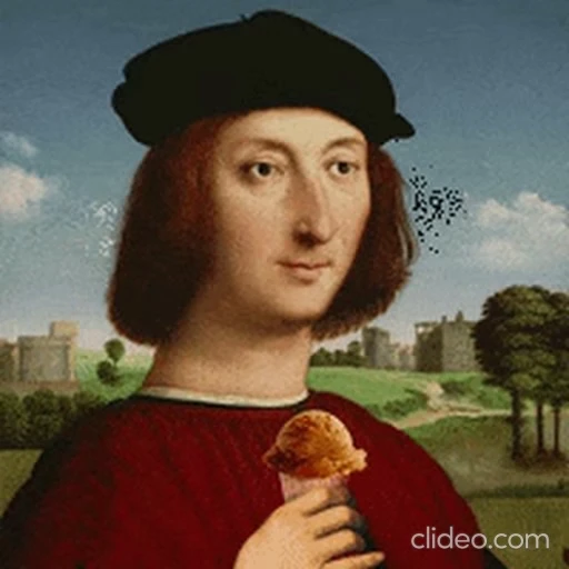 🍦 Стикер «Art n.2» для Telegram