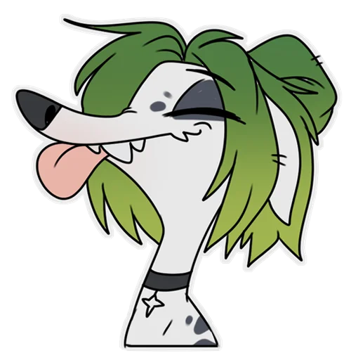 😀 Стикер «Arya the dog» для Telegram