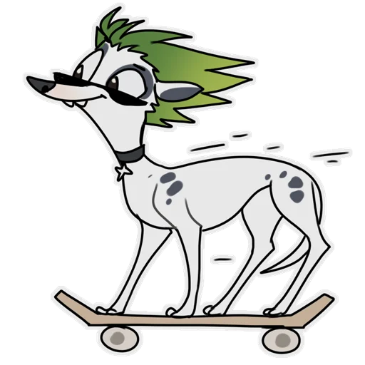 💪 Стикер «Arya the dog» для Telegram