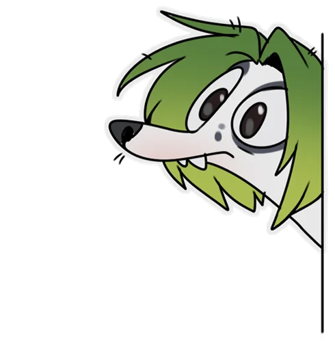 👀 Стикер «Arya the dog» для Telegram