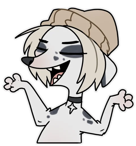 🙂 Стикер «Arya the dog» для Telegram