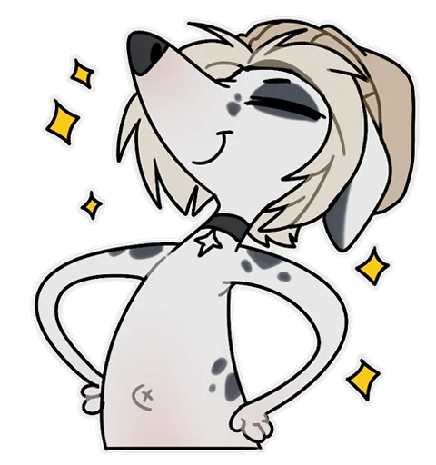 ✨ Стикер «Arya the dog» для Telegram