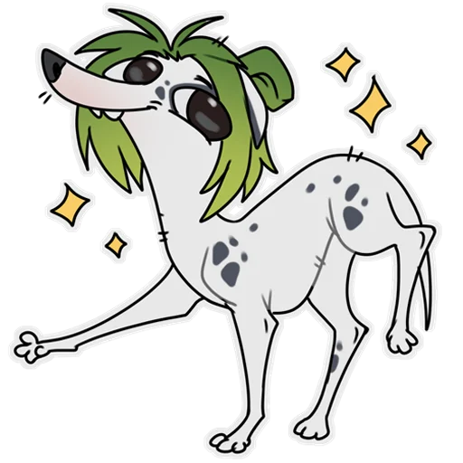 ✨ Стикер «Arya the dog» для Telegram