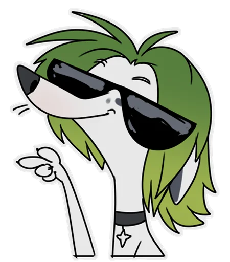 😎 Стикер «Arya the dog» для Telegram
