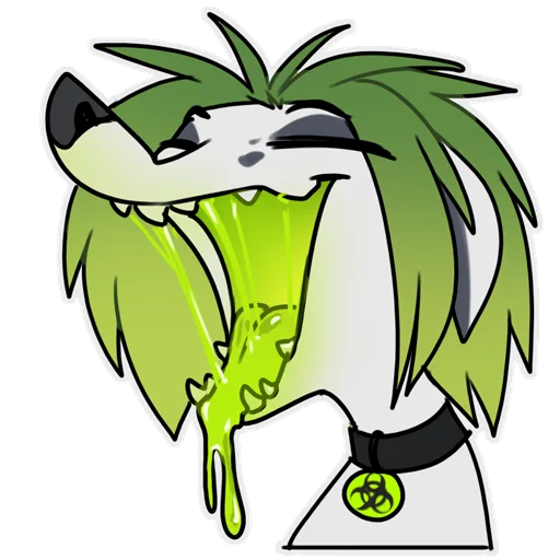 😈 Стикер «Arya the dog» для Telegram