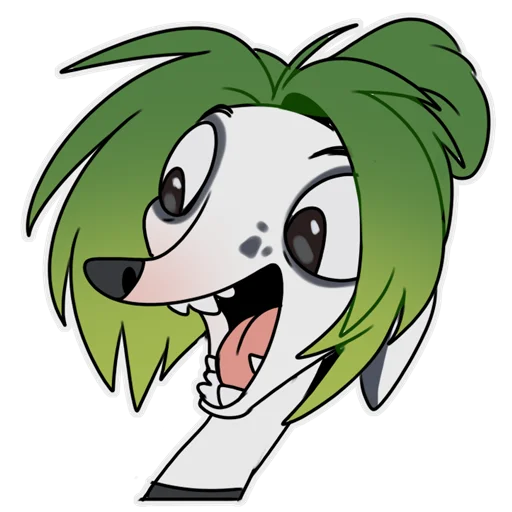 🙃 Стикер «Arya the dog» для Telegram