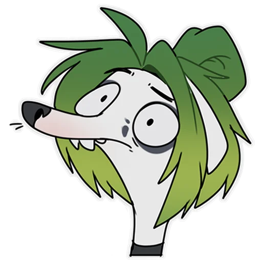 😶 Стикер «Arya the dog» для Telegram
