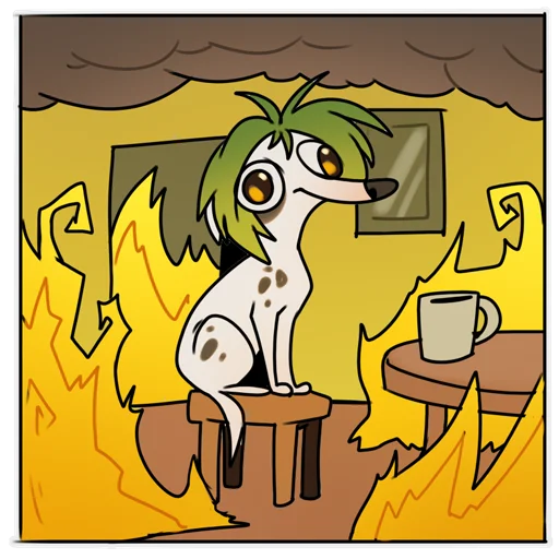 🤩 Стикер «Arya the dog» для Telegram