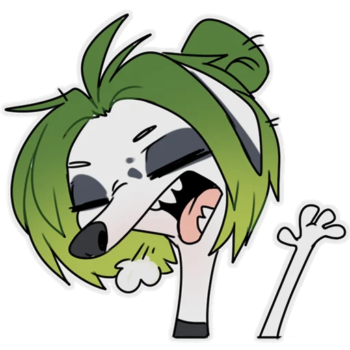 ☹️ Стикер «Arya the dog» для Telegram