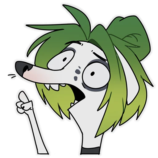😮 Стикер «Arya the dog» для Telegram