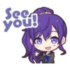 👾 Эмодзи «Asahina Mafuyu» для Telegram