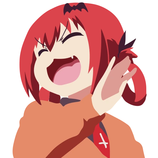 😂 Стикер «anime emotions» для Telegram
